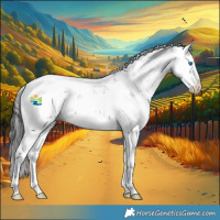Horse Color:Black Sabino Splash 