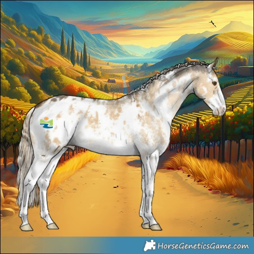 Horse Color:White Spotted Chocolate Palomino Dun Mushroom Sabino Appaloosa
