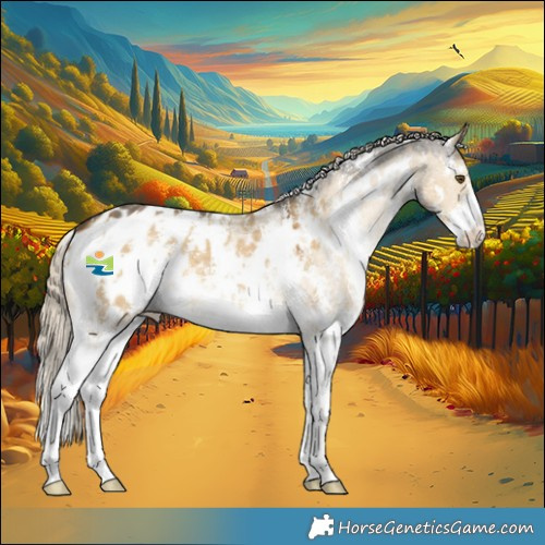 Horse Color:White Spotted Chocolate Palomino Dun Mushroom Sabino Appaloosa 