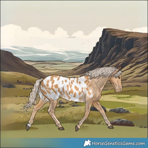 Horse Color:Palomino Appaloosa 