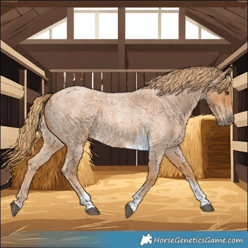 Horse Color:Red Roan Tobiano 