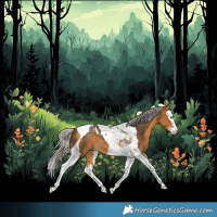 Horse Color:Silver Buckskin Splash Tobiano 