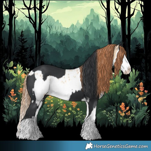 Horse Color:Black  and Red Dun Splash Blanket 