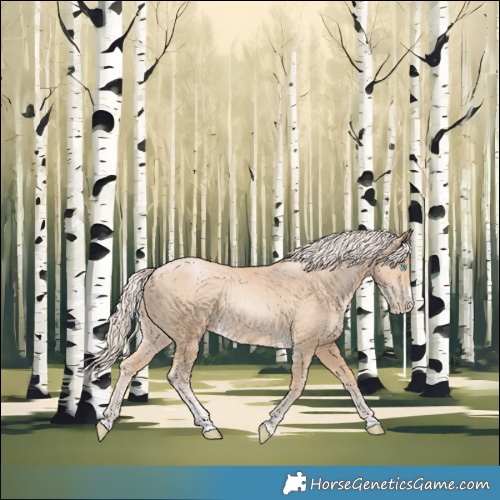 Horse Color:Palomino Pearl
