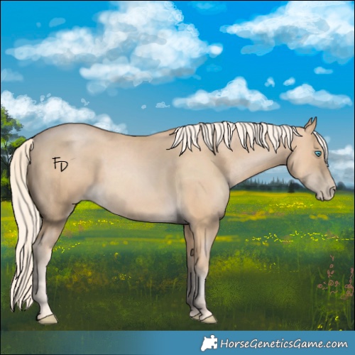 Horse Color:Palomino Pearl 