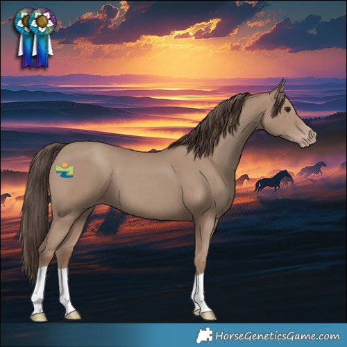 Horse Color:Classic Champagne 