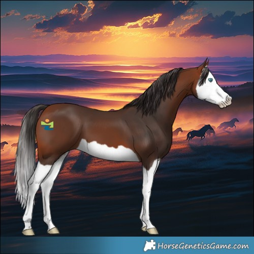 Horse Color:Bay Splash 