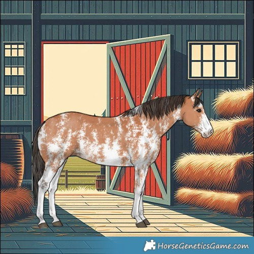 Horse Color:Bay Sabino