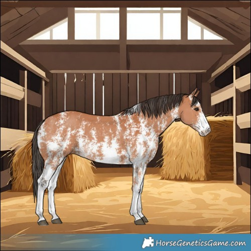 Horse Color:Bay Sabino 