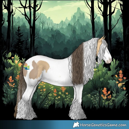 Horse Color:Liver Red Dun Splash Tobiano  and Amber Cream Champagne Splash Tobiano 