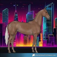 Horse Color:Silver Black 