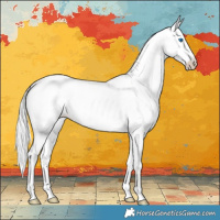 Horse Color:Silver Perlino Roan Splash Tobiano