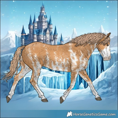 Horse Color:Chestnut Sabino 