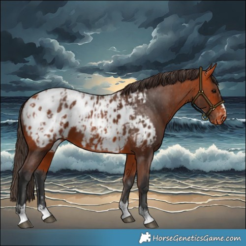 Horse Color:Bay Blanket  and Bay Blanket 