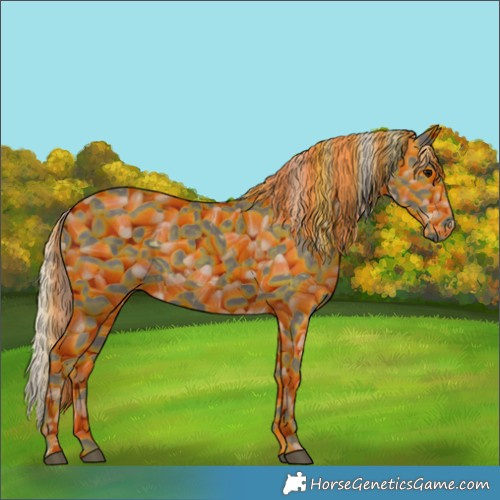 Horse Color:Silver Black 