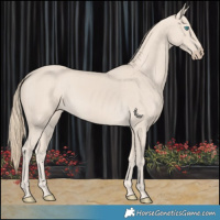 Horse Color:Smoky Creme 