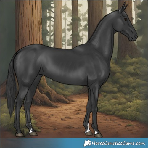 Horse Color:Black 