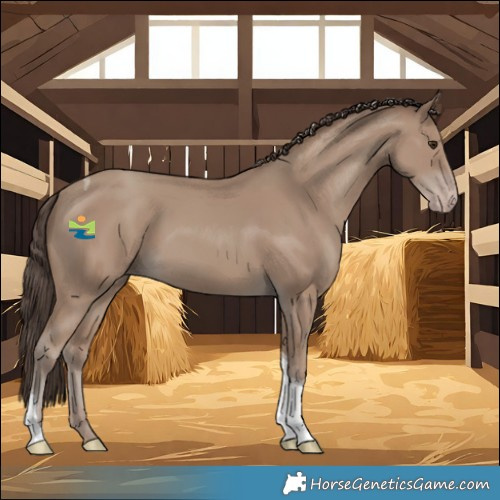 Horse Color:Classic Champagne Tobiano 