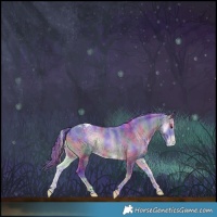 Horse Color:Nacre Watercolor Brown Onyx Merle Appaloosa Rabicano 