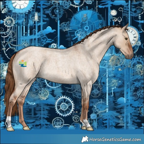 Horse Color:Red Dun Roan 