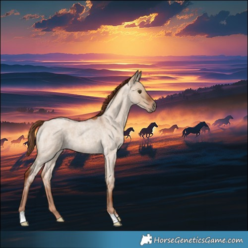 Horse Color:Red Dun Roan 