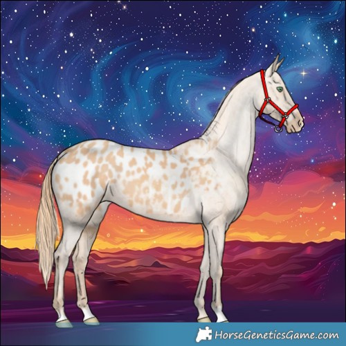 Horse Color:Gold Champagne Blanket