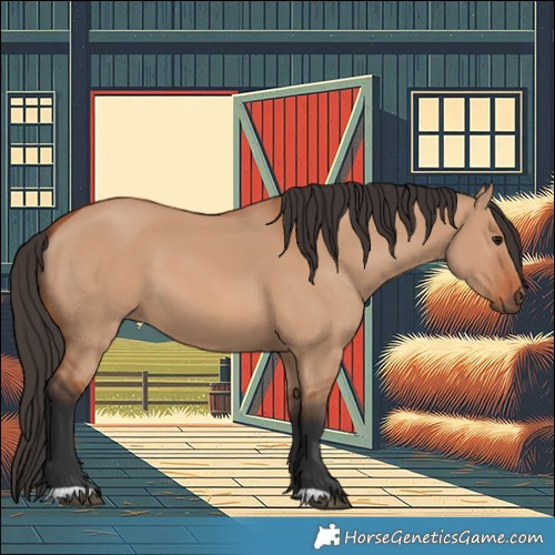Horse Color:Bay Dun 