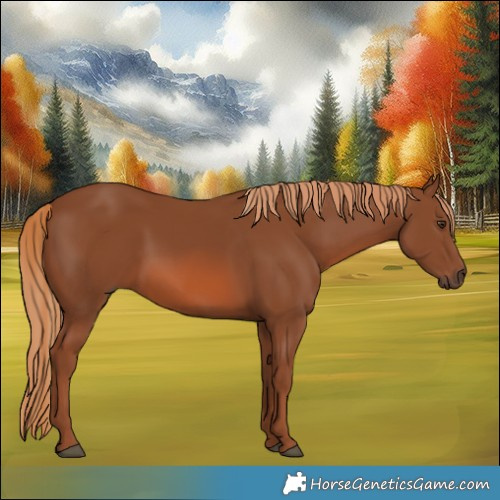 Horse Color:Chestnut 