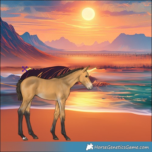 Horse Color:Buckskin 