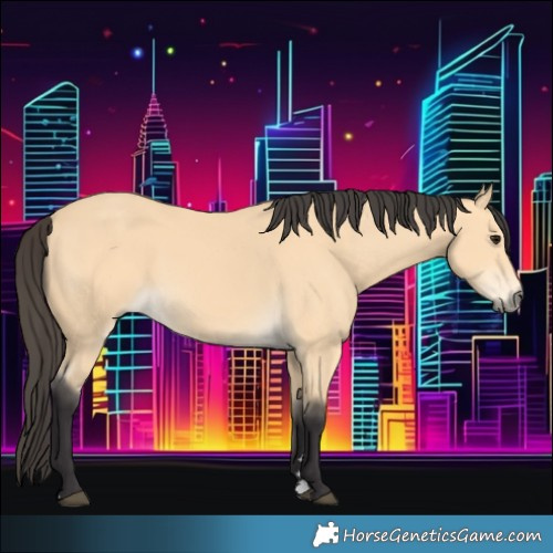 Horse Color:Buckskin 