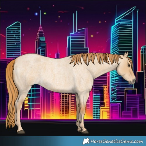 Horse Color:Red Dun Roan 