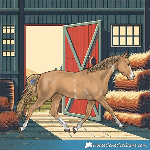 Horse Color:Chestnut Sabino 