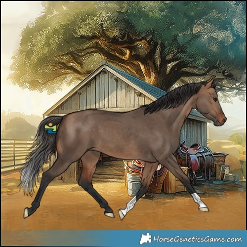 Horse Color:Bay Dun 