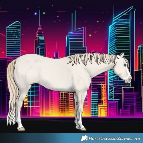 Horse Color:Smoky Creme Dun Splash 