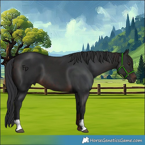 Horse Color:Liver Chestnut  and Brown 