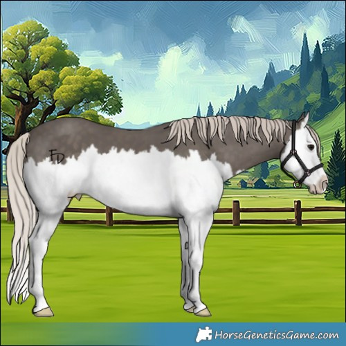 Horse Color:Silver Black Splash 