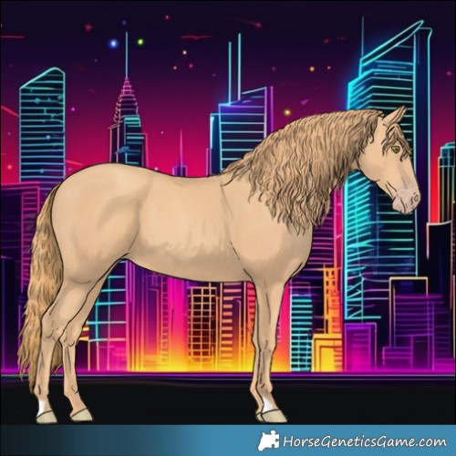 Horse Color:Gold Champagne 