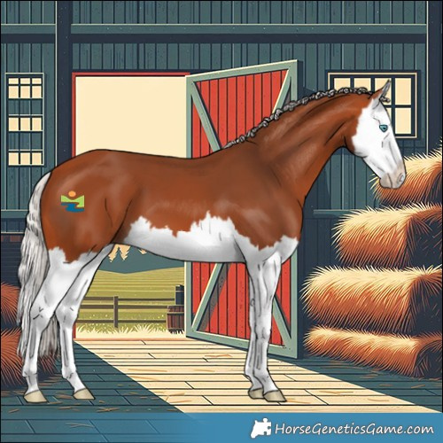 Horse Color:Silver Bay Splash 
