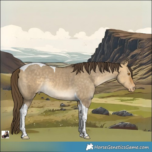 Horse Color:Buckskin Dun Tobiano Appaloosa Rabicano 