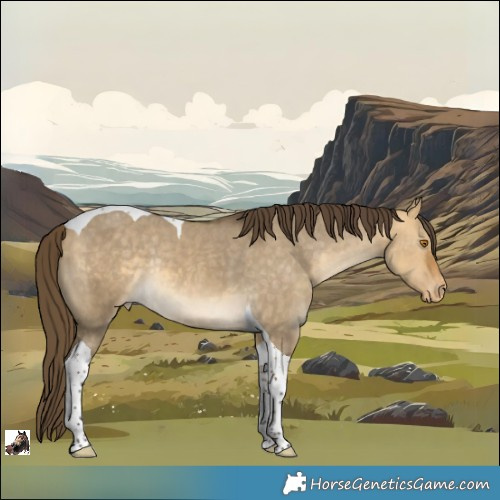 Horse Color:Buckskin Dun Tobiano Appaloosa Rabicano 