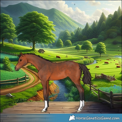 Horse Color:Bay 