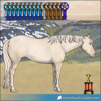 Horse Color:Palomino Pearl Dun 