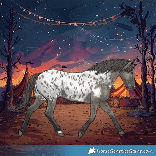 Horse Color:Grullo Appaloosa 