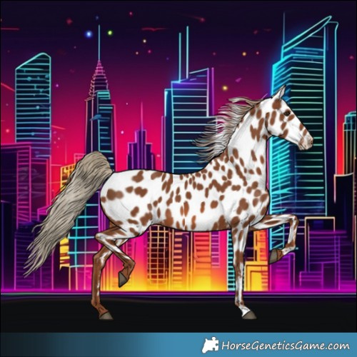 Horse Color:Chestnut Appaloosa 