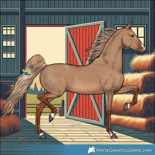 Horse Color:Red Dun 