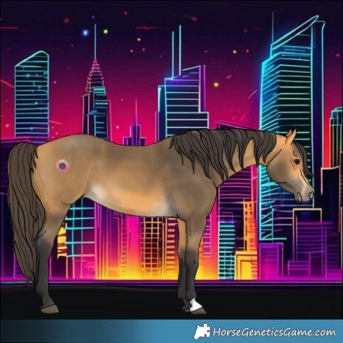 Horse Color:Buckskin 