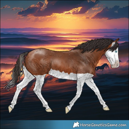 Horse Color:Bay Splash 