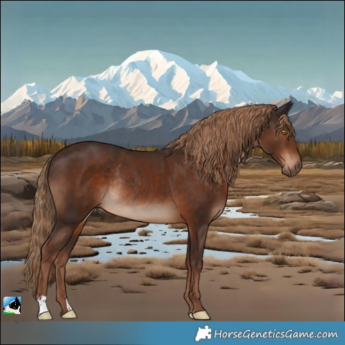 Horse Color:Liver Chestnut Rabicano