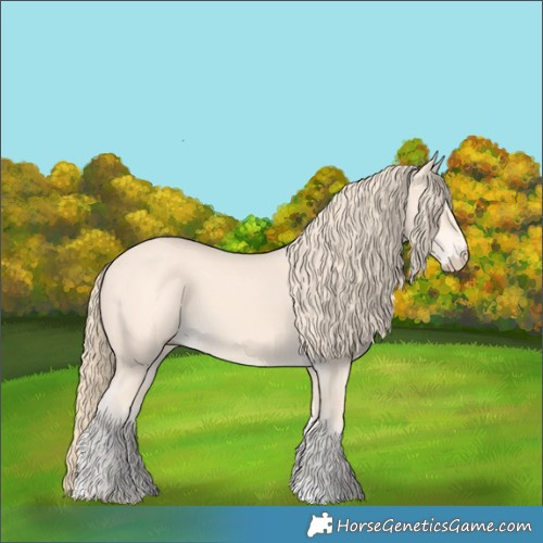 Horse Color:Perlino