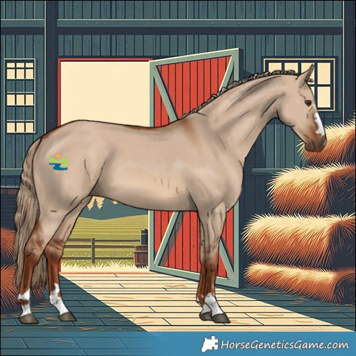 Horse Color:Red Dun 